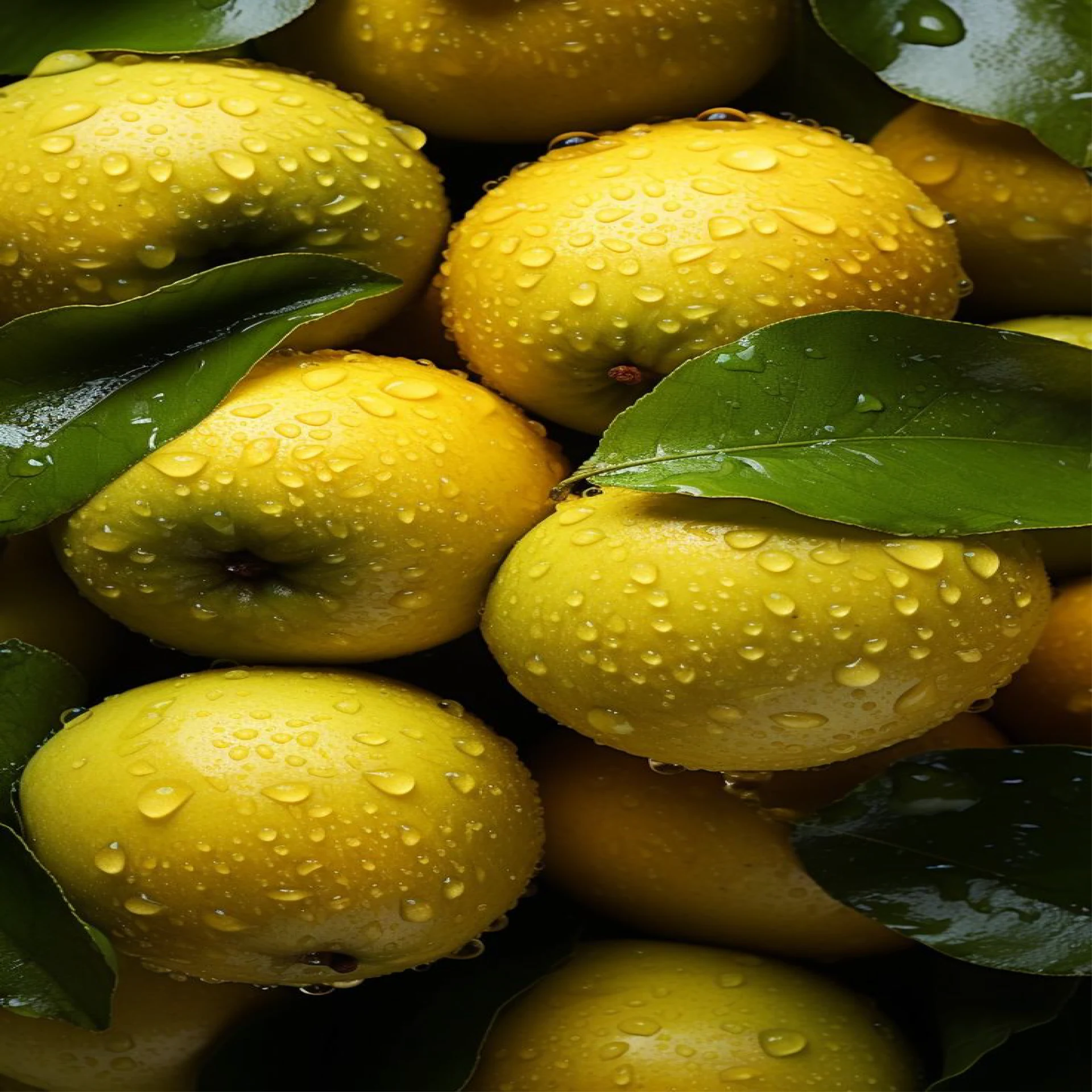 تفاح أصفر